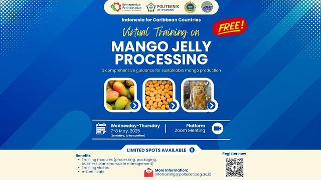 Virtual training on mango jelly processing day 1 Virtual training on mango jelly processing day 1