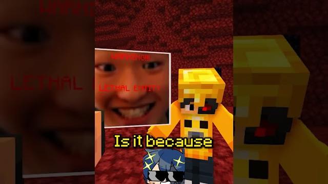 Minecraft but all mobs are hostile! #shorts Minecraft but all mobs are hostile! #shorts