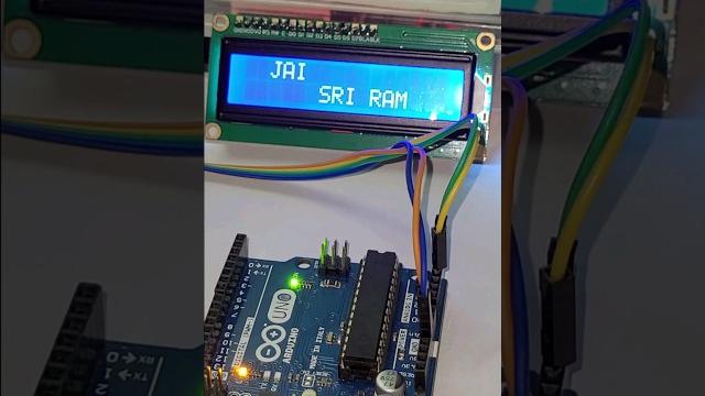 Lcd display using arduino Lcd display using arduino