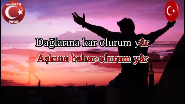 Dağlarına kar olurum yar - karaoke Dağlarına kar olurum yar - karaoke