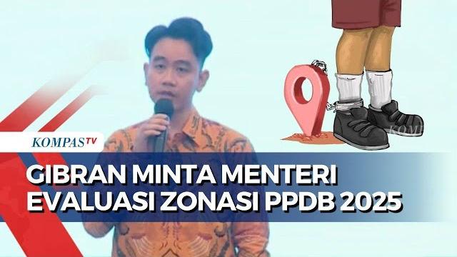 Wapres gibran soroti sistem zonasi ppdb, jumlah guru dan sekolah yang kurang rata jadi evaluasi Wapres gibran soroti sistem zonasi ppdb, jumlah guru dan sekolah yang kurang rata jadi evaluasi