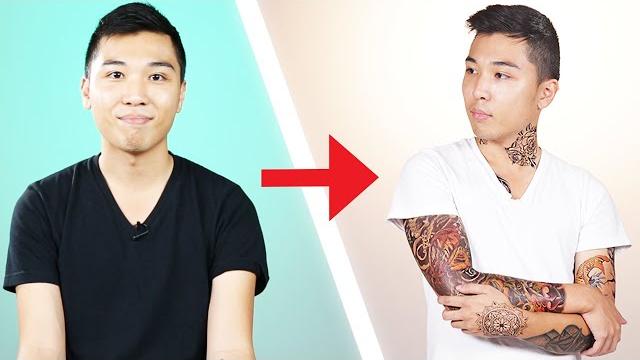 I covered myself with tattoos for a day I covered myself with tattoos for a day