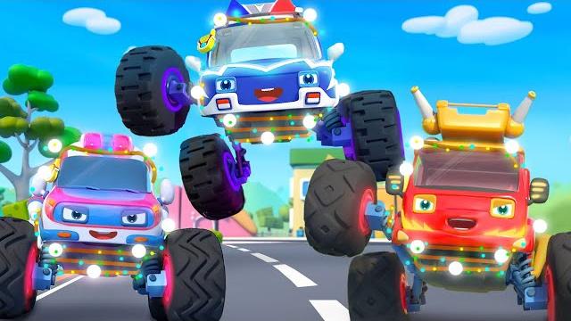 閃閃怪獸警車出動 | 交通工具儿歌童谣 | 卡通 | 动画 | 宝宝巴士 | babybus 閃閃怪獸警車出動 | 交通工具儿歌童谣 | 卡通 | 动画 | 宝宝巴士 | babybus