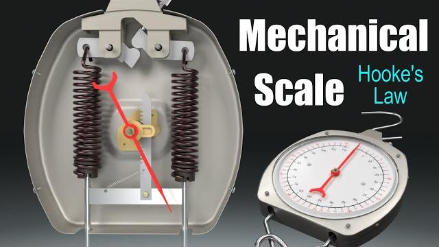 How does a mechanical scale work? (spring scale) How does a mechanical scale work? (spring scale)