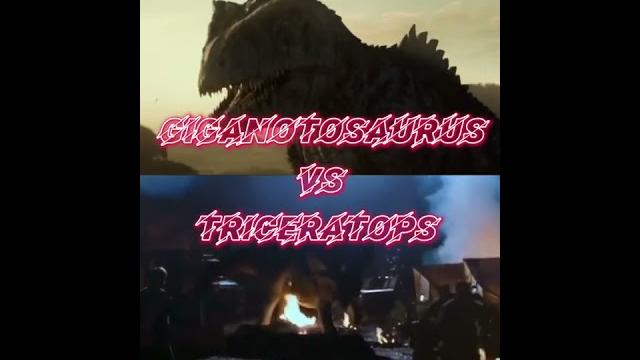 Giganotosaurus vs triceratops part 5! Giganotosaurus vs triceratops part 5!