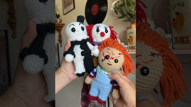 Happy summerween! it’s never too early for halloween #halloween #crochet #shorts #amigurumi Happy summerween! it’s never too early for halloween #halloween #crochet #shorts #amigurumi