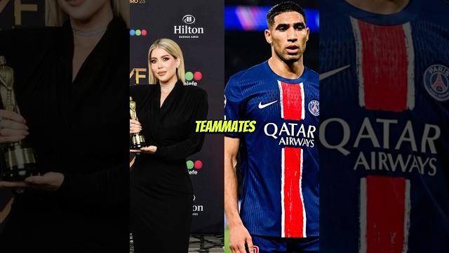 Is hakimi dating wanda nara? #shorts Is hakimi dating wanda nara? #shorts