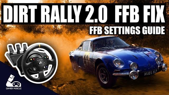 Dirt rally 2.0 - ffb guide settings and fix Dirt rally 2.0 - ffb guide settings and fix