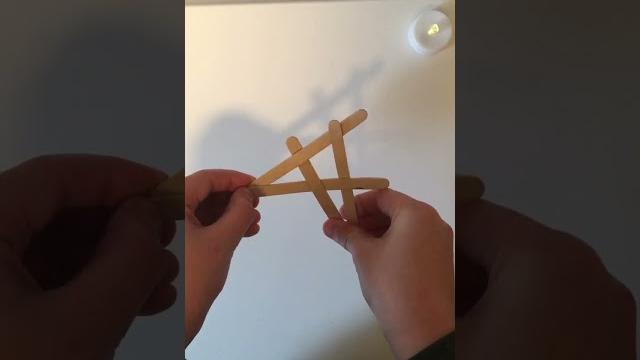 How to make a popsicle stick bomb/chinese throwing star How to make a popsicle stick bomb/chinese throwing star