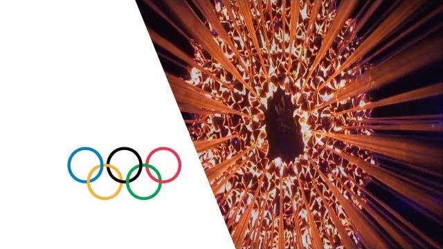 Olympic cauldron is lit for london 2012 Olympic cauldron is lit for london 2012