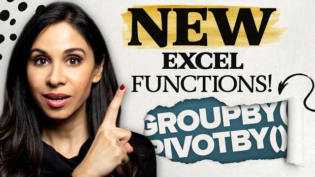Excel groupby & pivotby functions - all you need to know (do they beat pivot tables? ) Excel groupby & pivotby functions - all you need to know (do they beat pivot tables? )
