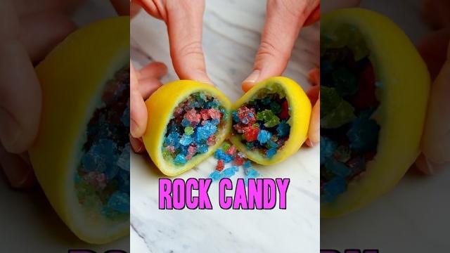 Don't eat this rock candy! Don't eat this rock candy!