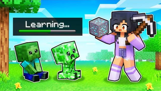 Our mobs go to monster school in minecraft! Our mobs go to monster school in minecraft!
