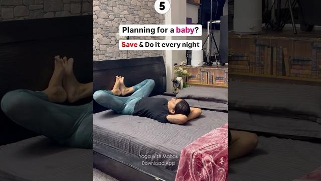 Planning for a baby? try these bedtime fertility exercises #tryingtoconceive #bedtimeroutine Planning for a baby? try these bedtime fertility exercises #tryingtoconceive #bedtimeroutine