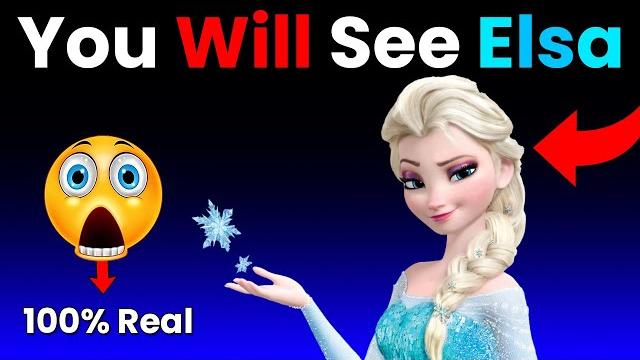 This video will make you see elsa in your room! This video will make you see elsa in your room!