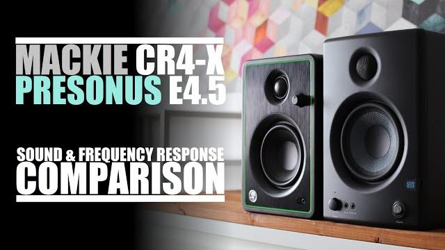 Mackie cr4-x vs presonus eris e4.5 || sound, distortion & frequency response comparison Mackie cr4-x vs presonus eris e4.5 || sound, distortion & frequency response comparison