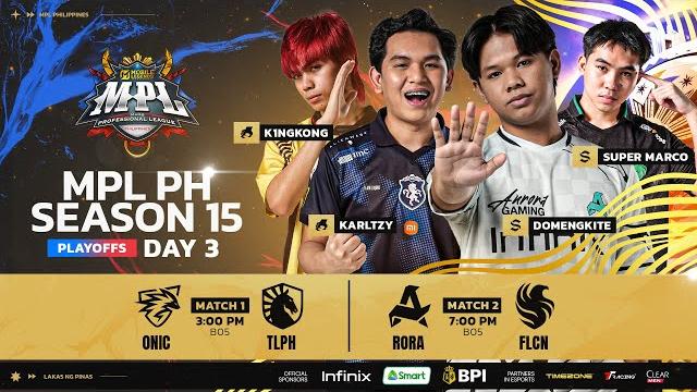 Live | mpl ph s15 | english - playoffs day 3 Live | mpl ph s15 | english - playoffs day 3