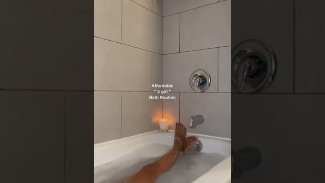 Bath time routine Bath time routine