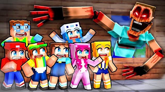7 friends survive 100 hours in minecraft’s scariest house... 7 friends survive 100 hours in minecraft’s scariest house...