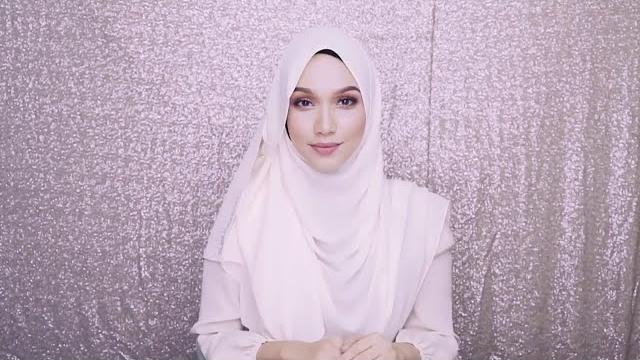 Bridal shawl tutorial chest covered shawl tutorial | malaysia hijab tutorial | tudung people Bridal shawl tutorial chest covered shawl tutorial | malaysia hijab tutorial | tudung people