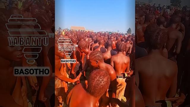 Basotho initiates Basotho initiates