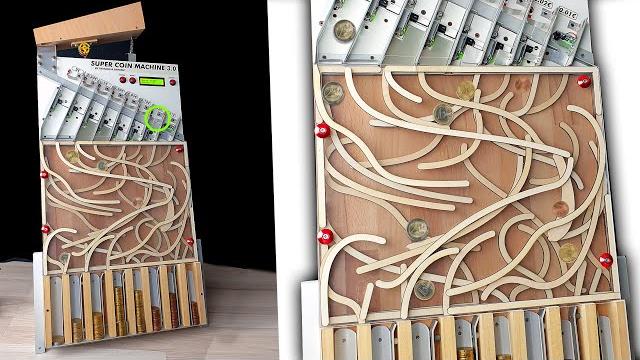 Impossible coin sorting machine - how to make Impossible coin sorting machine - how to make