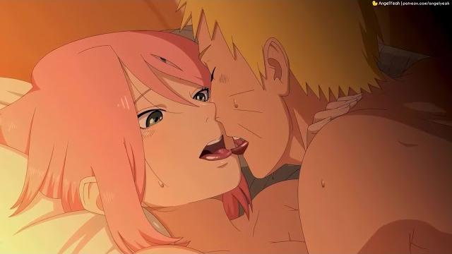 Naruto visiting sakura at home alone Naruto visiting sakura at home alone