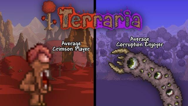 Average crimson player vs average corruption enjoyer Average crimson player vs average corruption enjoyer