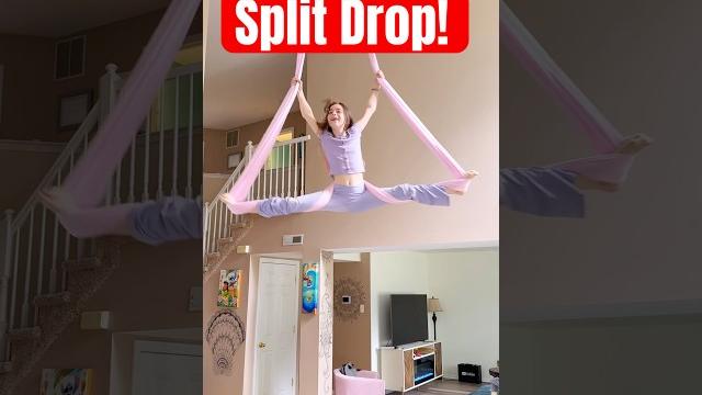 It split in half! It split in half!