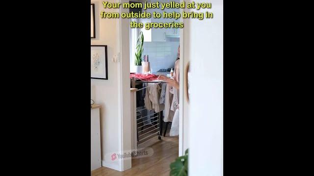 Walk back to the house with grocery bags or catwalk?!! @lyannakea #mismatched #shoes #home #comedy Walk back to the house with grocery bags or catwalk?!! @lyannakea #mismatched #shoes #home #comedy