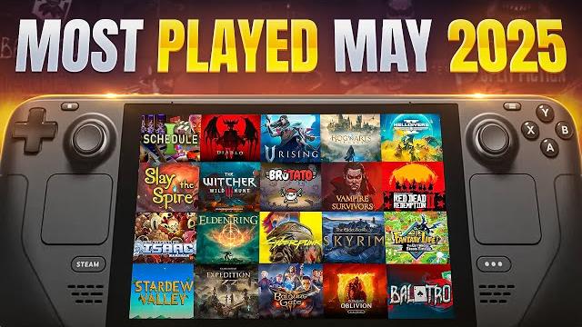 May top 20 most played steam deck games May top 20 most played steam deck games