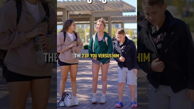2 college students vs. child prodigy 2 college students vs. child prodigy