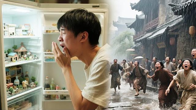 Poor guy found a lilliput country in freezer. a sneeze caused heavy rain, and became the god of them Poor guy found a lilliput country in freezer. a sneeze caused heavy rain, and became the god of them