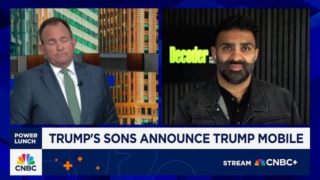 Trump mobile is not real, can't press release past operating a phone network, says the verge's patel Trump mobile is not real, can't press release past operating a phone network, says the verge's patel