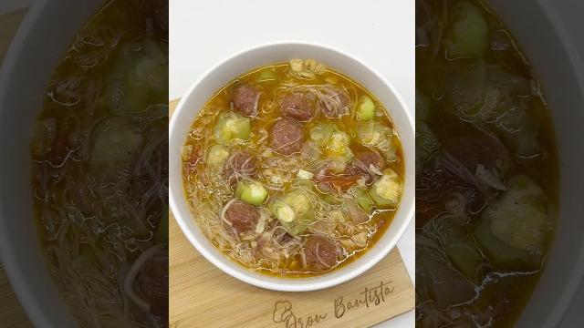Patola miswa meatballs #droubautista Patola miswa meatballs #droubautista