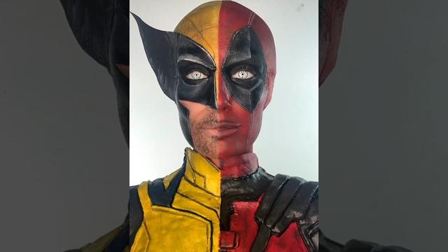 Half deadpool half wolverine! #halfandhalf #deadpool #wolverine #deadpoolandwolverine Half deadpool half wolverine! #halfandhalf #deadpool #wolverine #deadpoolandwolverine