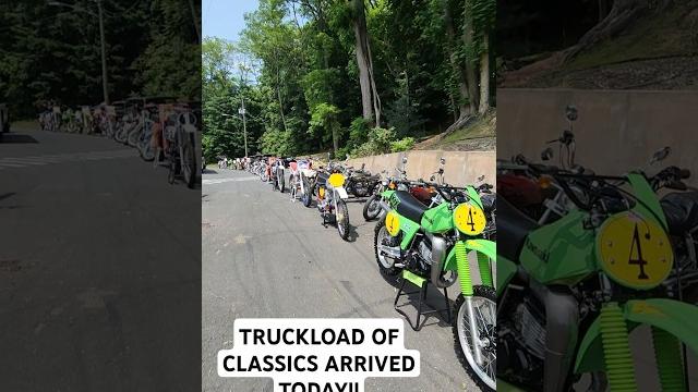 Truckload of classic motorcycles arrived today!! Truckload of classic motorcycles arrived today!!
