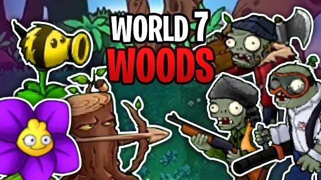 Retreating to the woods in world 7 - pvz dlc mod pt.2 Retreating to the woods in world 7 - pvz dlc mod pt.2