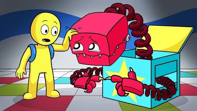Boxy boo is not a monster... (cartoon animation) Boxy boo is not a monster... (cartoon animation)