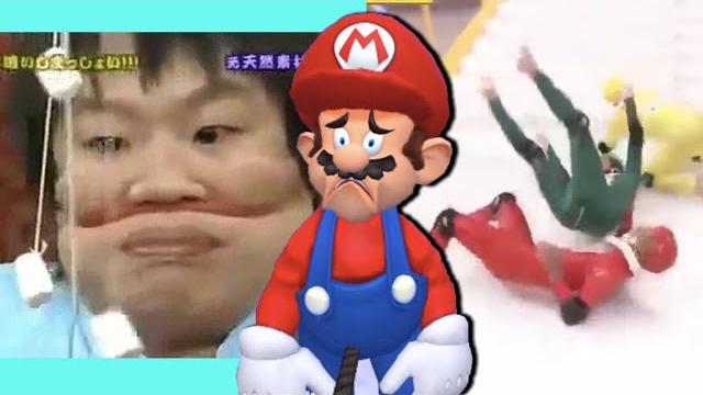 Mario does japanese gameshows Mario does japanese gameshows