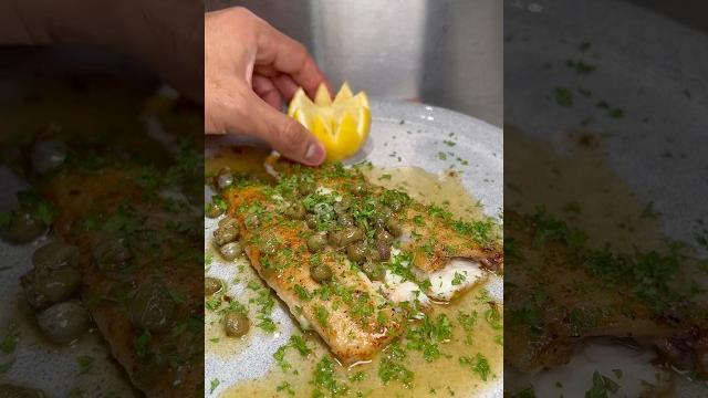 Dover sole meunière Dover sole meunière
