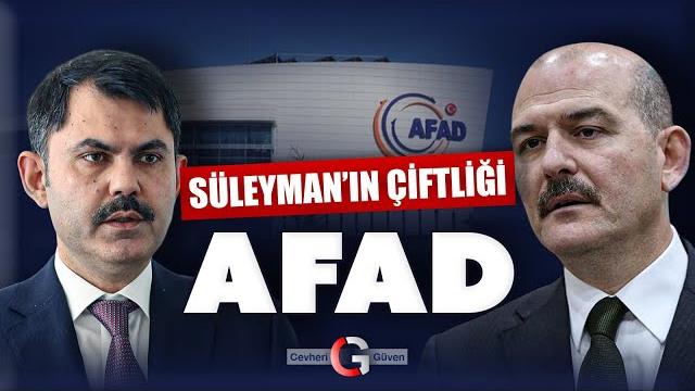 Süleyman soylu'nun çi̇ftli̇ği̇: afad Süleyman soylu'nun çi̇ftli̇ği̇: afad
