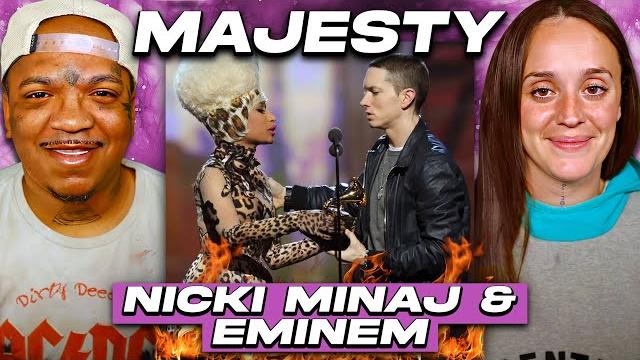 Nicki minaj, eminem, labrinth - majesty | reaction Nicki minaj, eminem, labrinth - majesty | reaction