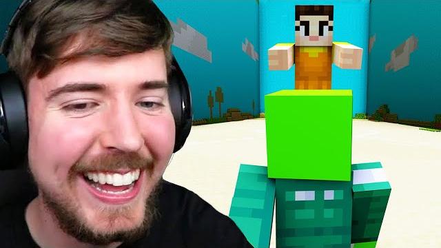 Игра в кальмара в minecraft на $45,600 Игра в кальмара в minecraft на $45,600
