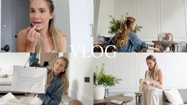 Spend the day with me & my 6 month old | solo parenting, weaning & white company haul | nadia anya Spend the day with me & my 6 month old | solo parenting, weaning & white company haul | nadia anya
