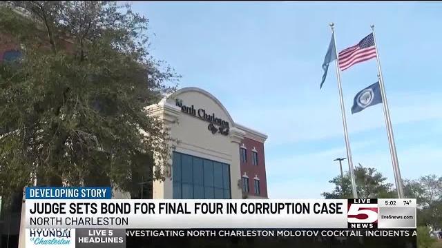 Video: final four in north charleston corruption case has bond set by judge during hearing on tue... Video: final four in north charleston corruption case has bond set by judge during hearing on tue...