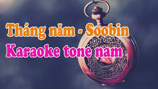 Tháng năm karaoke beat guitar soobin Tháng năm karaoke beat guitar soobin