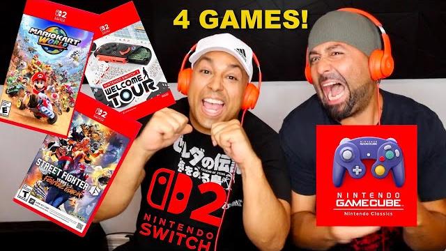 We try 4 nintendo switch 2 games!! how good is it!? We try 4 nintendo switch 2 games!! how good is it!?