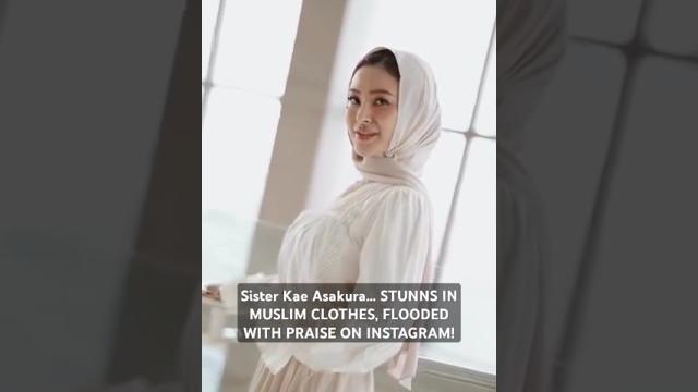 Alhamdulillah... sister kae asakura aka japanese adult-star rae lil balck reverted to islam️ Alhamdulillah... sister kae asakura aka japanese adult-star rae lil balck reverted to islam️