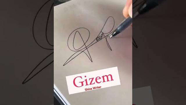 Gizem name signature next#shorts #short #fyp #signature #viral #gizem #calligraphy #tiktok #love Gizem name signature next#shorts #short #fyp #signature #viral #gizem #calligraphy #tiktok #love